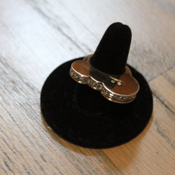 Vintage GILES copper/bronze ? unique angry cloud :) ring SZ. 5.25 - Picture 3 of 16